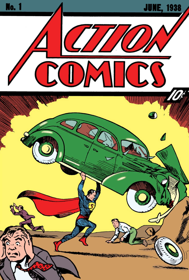 Illustration for article titled El primer cómic de superhéroes de la historia vale casi $2 millones
